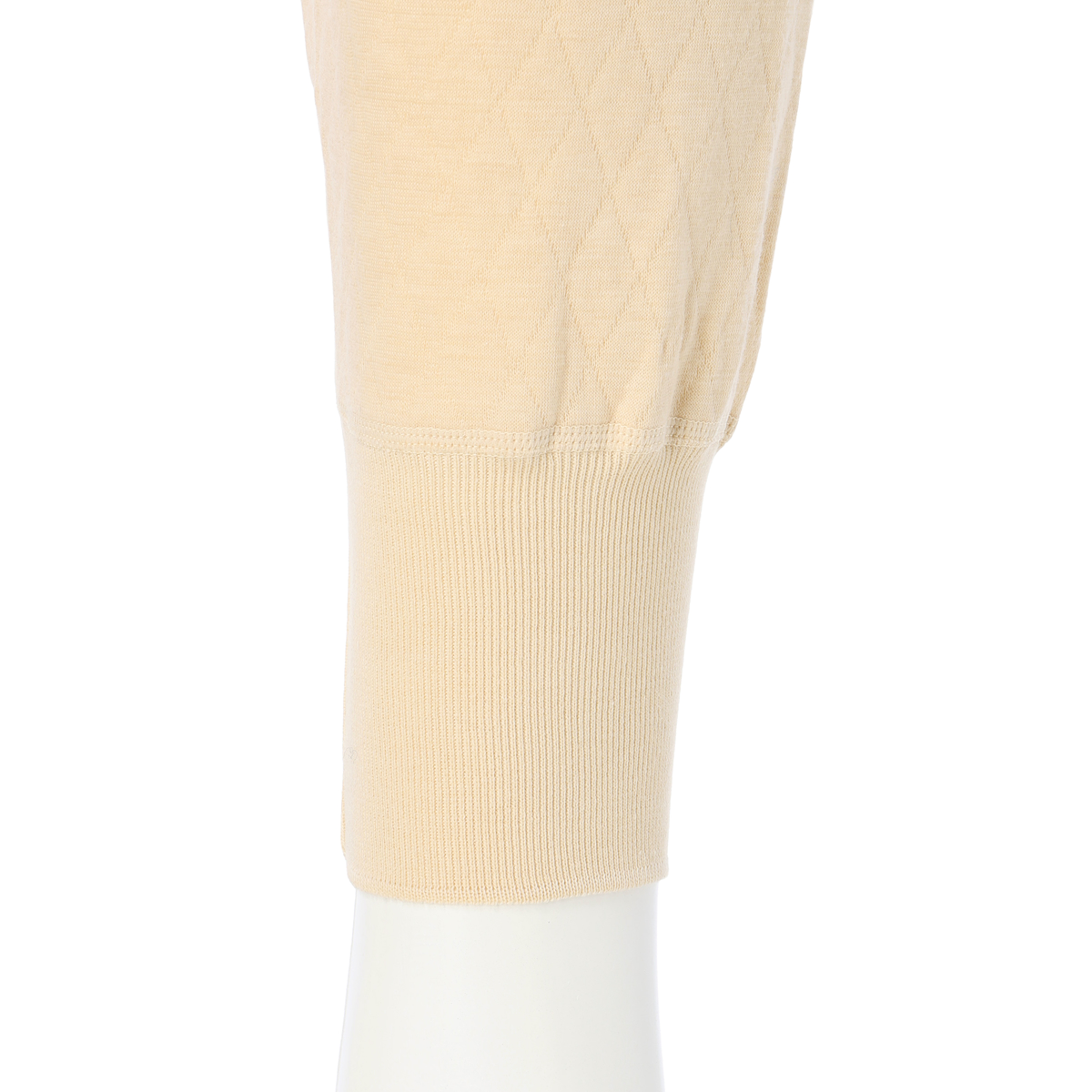 快適工房 ウール混キルト 長ズボン下（前あき）