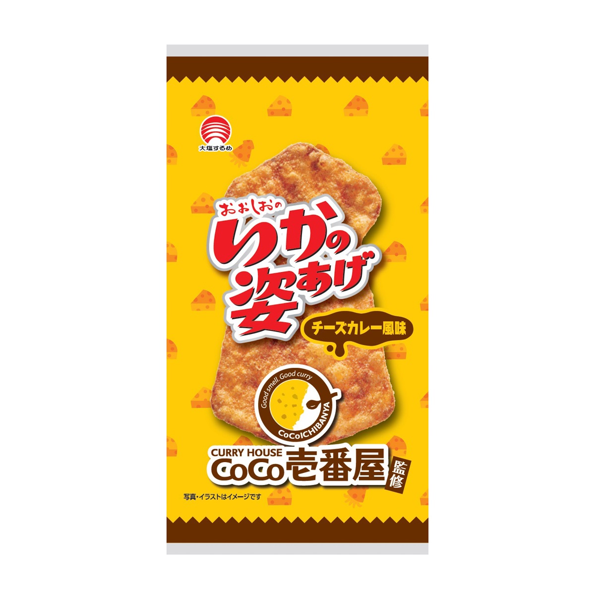 いかの姿あげ　チーズカレー風味 CoCo壱番屋監修