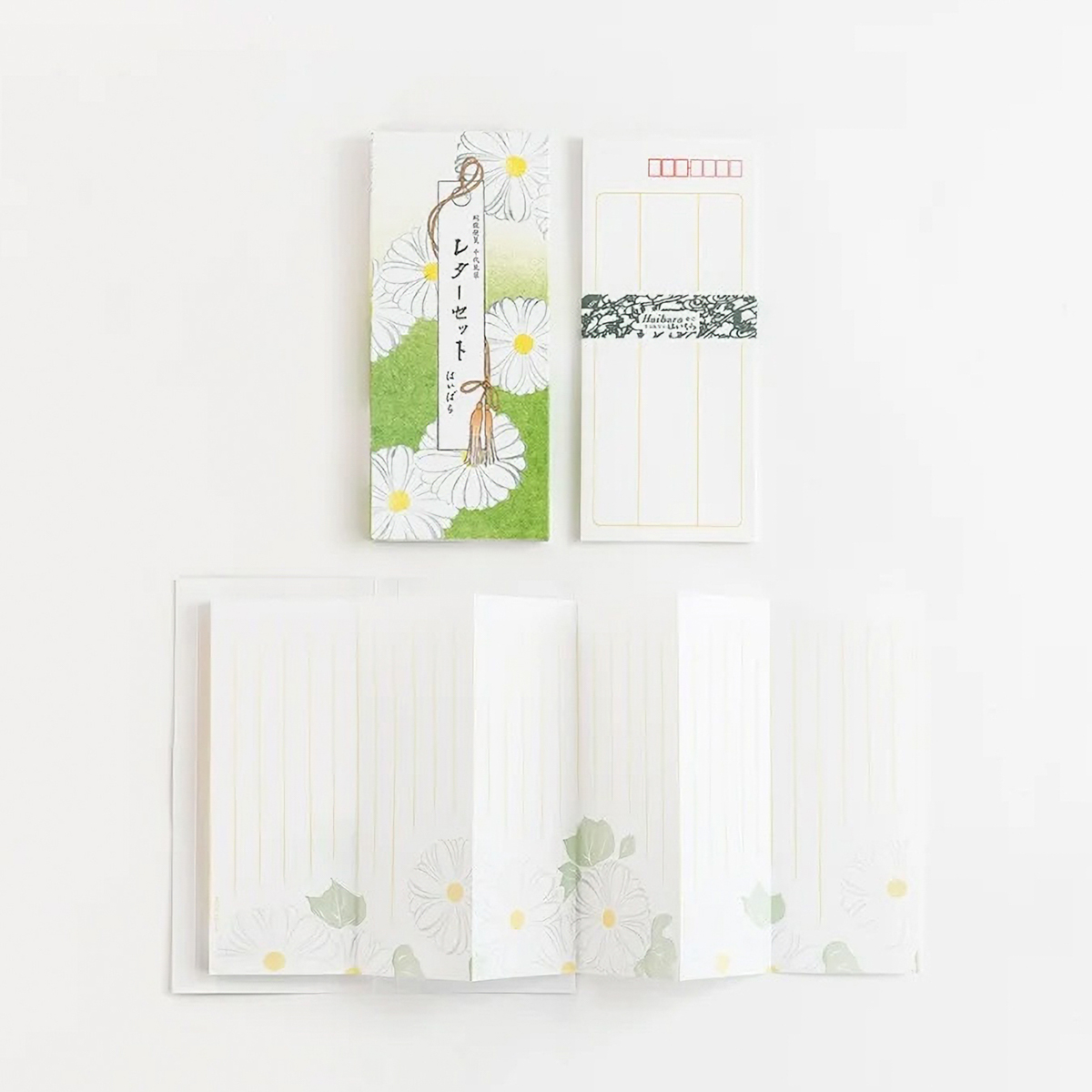 蛇腹便箋　レターセット千代見草