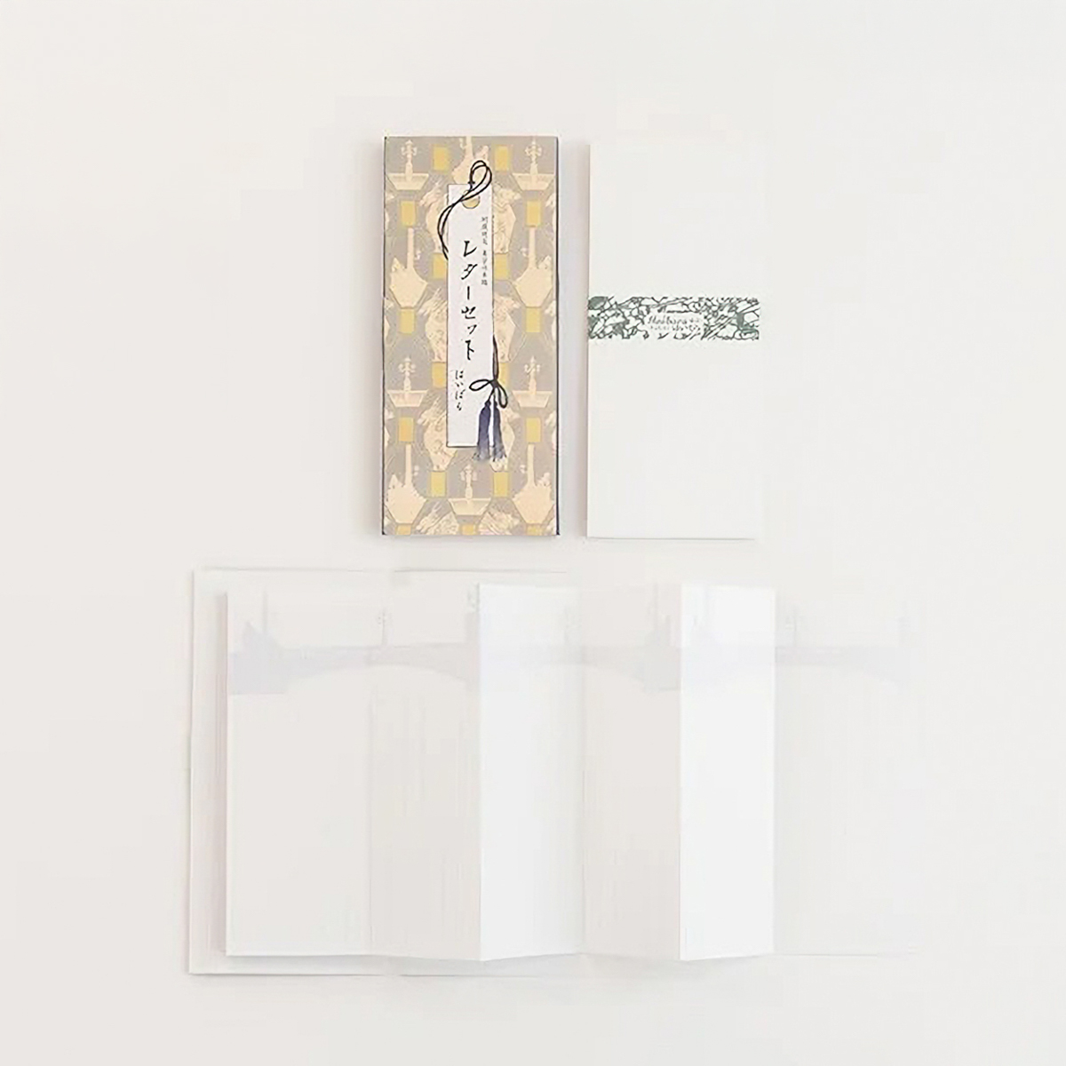 蛇腹便箋　レターセット東京日本橋