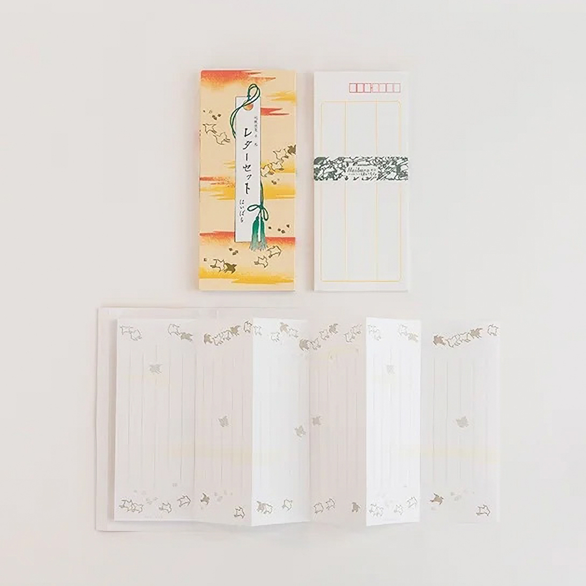 蛇腹便箋　レターセット千鳥