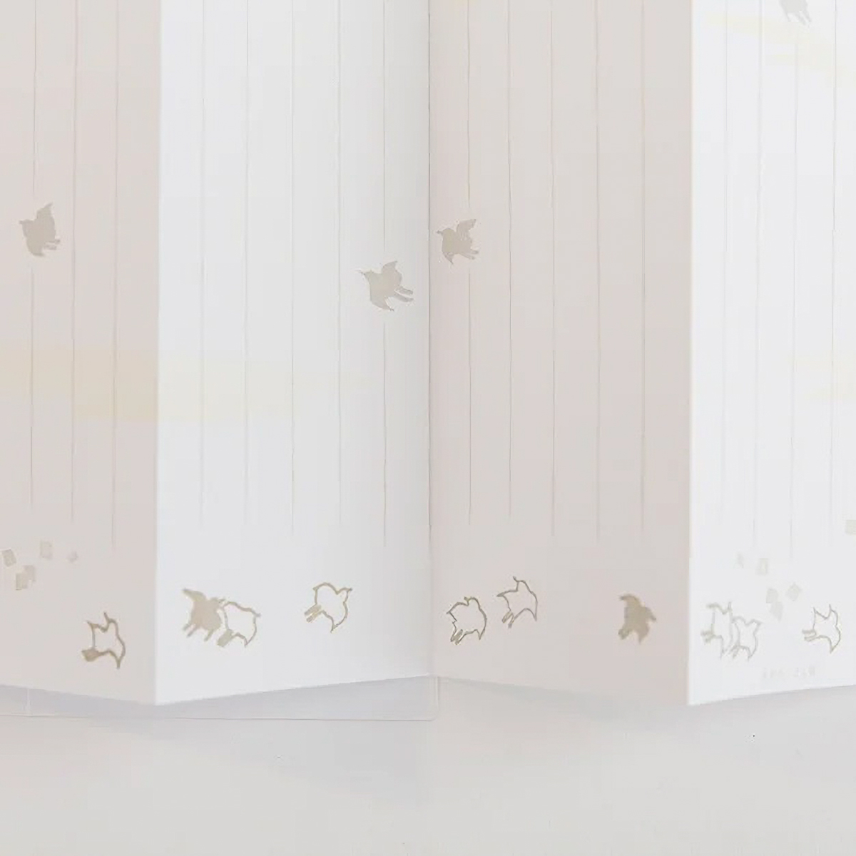 蛇腹便箋　レターセット千鳥