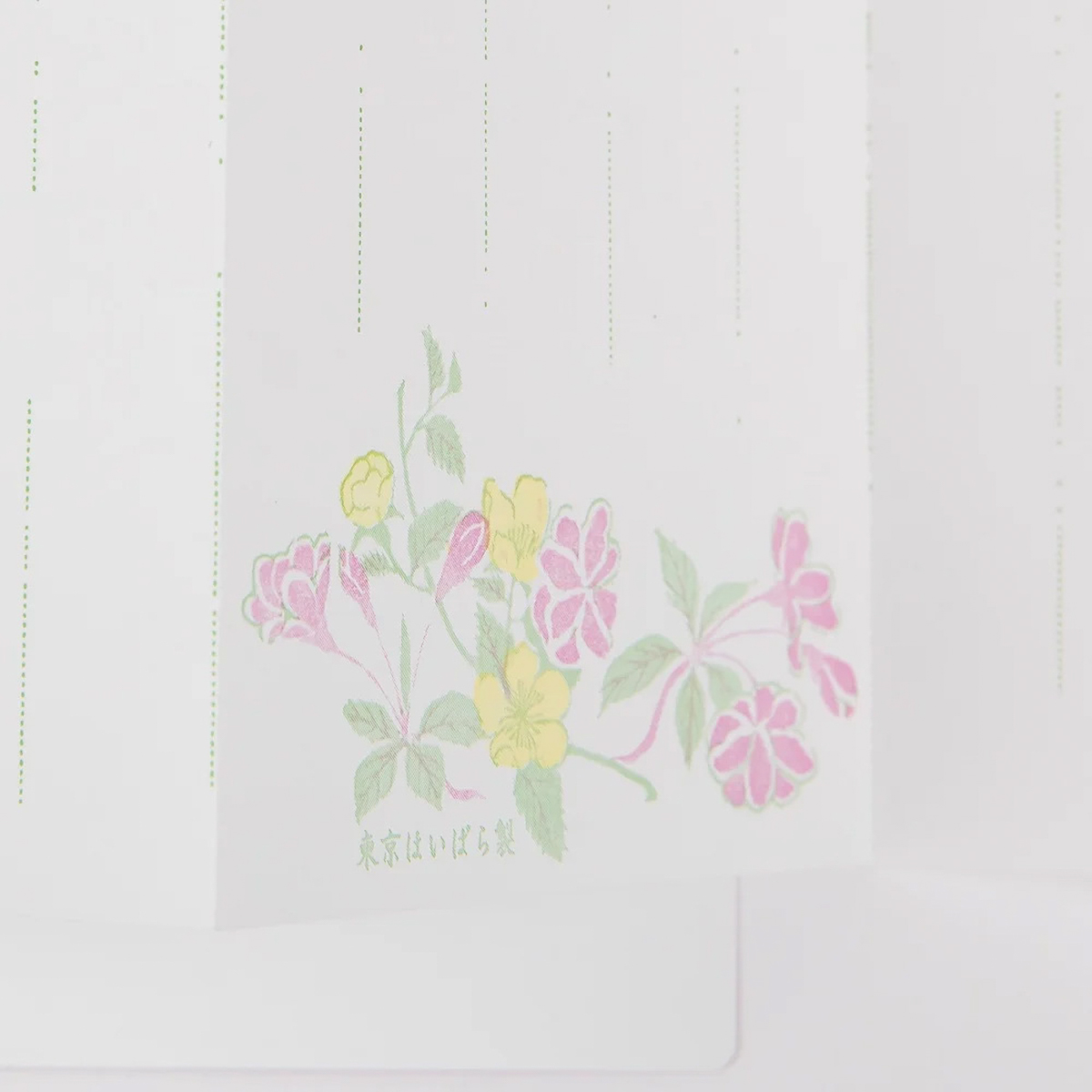 蛇腹便箋　レターセット花あそび