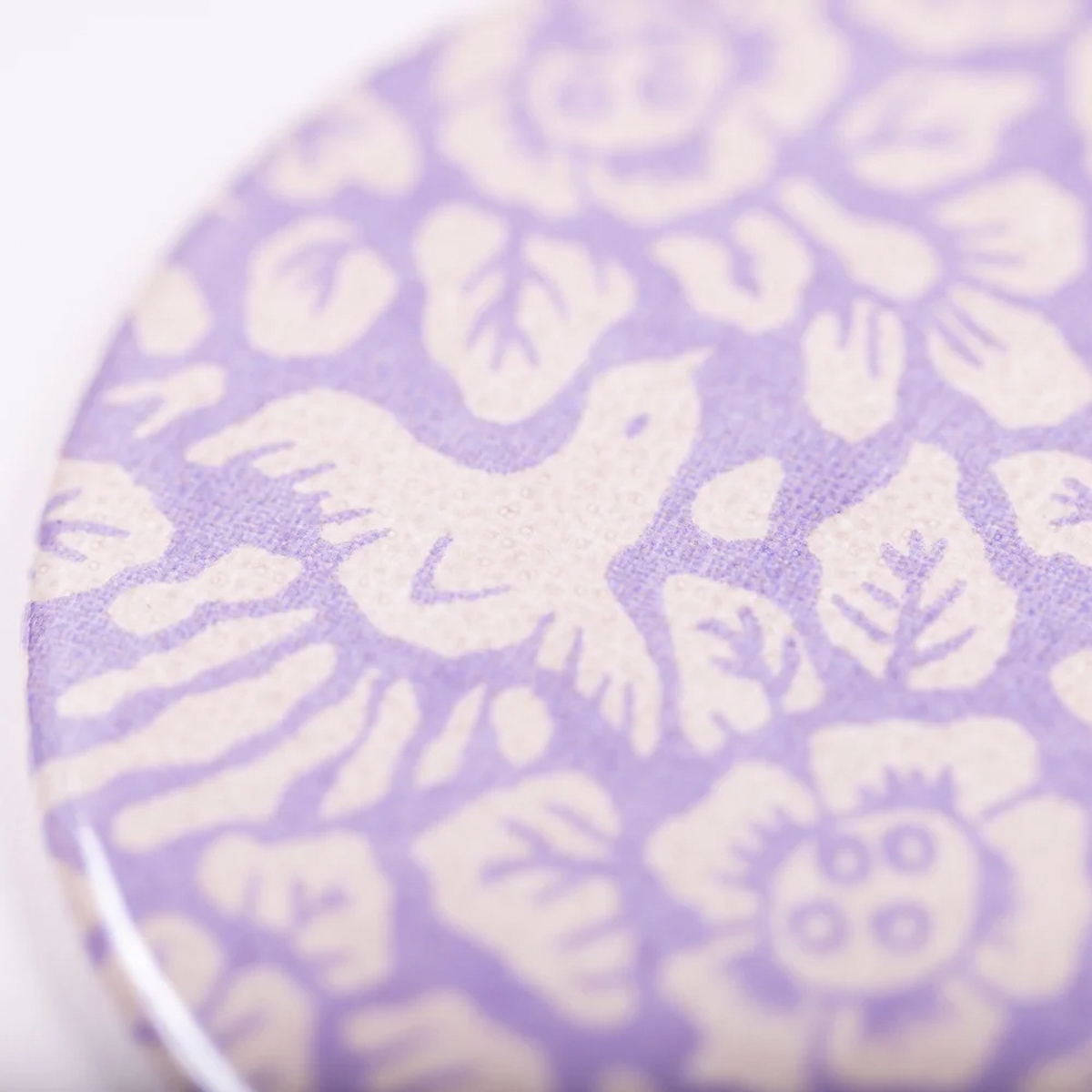 榛原千代紙　てかがみ　尾長鳥に牡丹