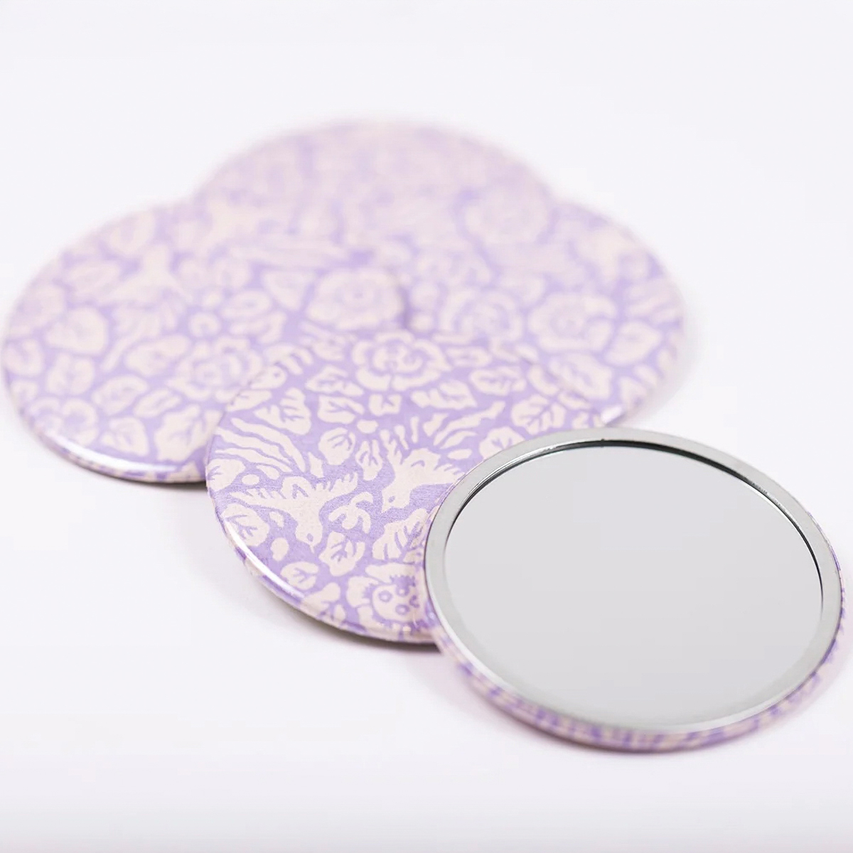 榛原千代紙　てかがみ　尾長鳥に牡丹