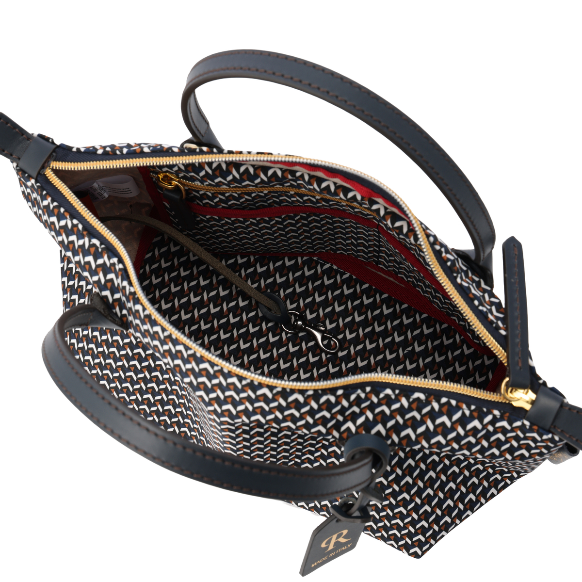 【ロベルタ ピエリ】2WAYバッグ(ネイビー)