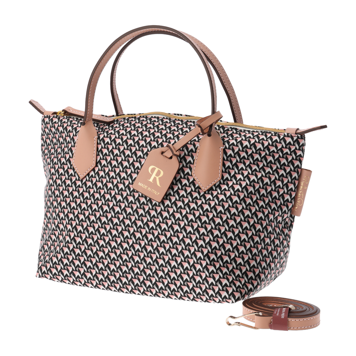 【ロベルタ ピエリ】2WAYバッグ(ピンク）