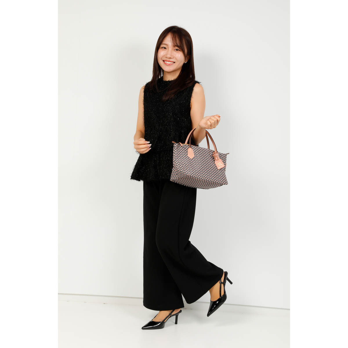 【ロベルタ ピエリ】2WAYバッグ(ピンク)