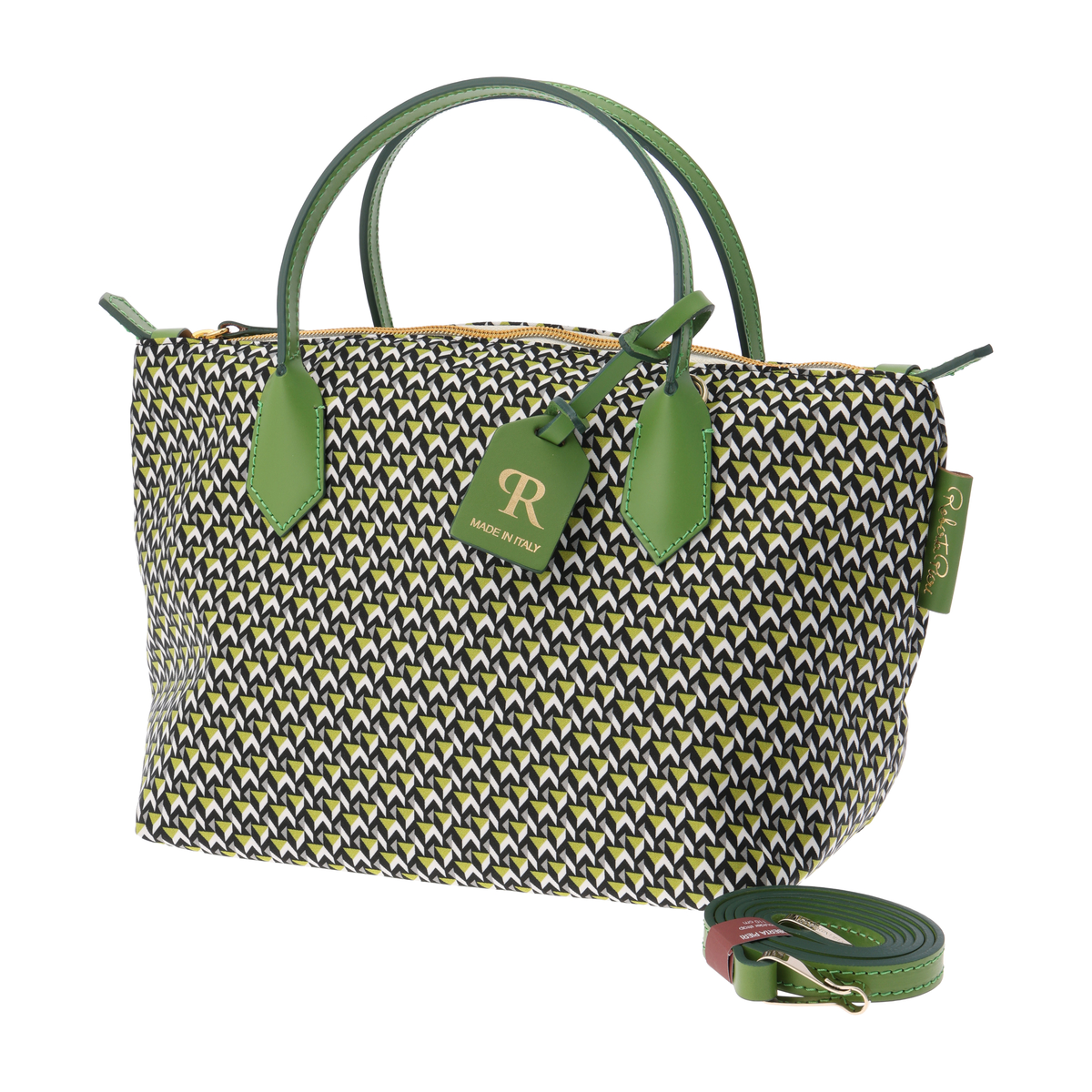 【ロベルタ ピエリ】2WAYバッグ(グリーン）