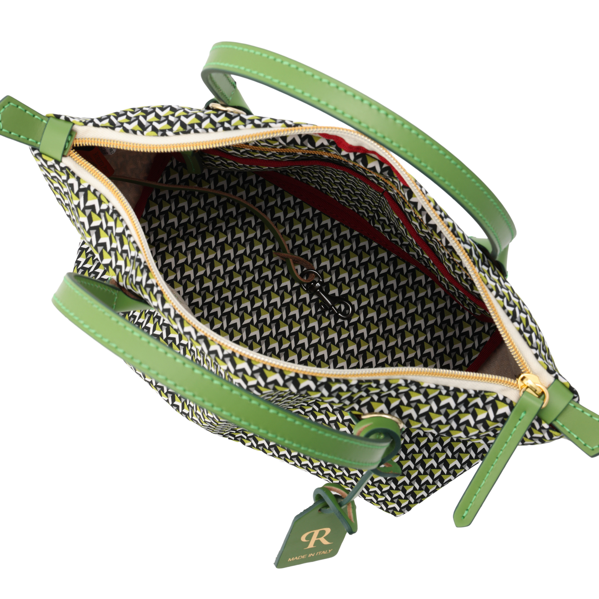 【ロベルタ ピエリ】2WAYバッグ(グリーン)