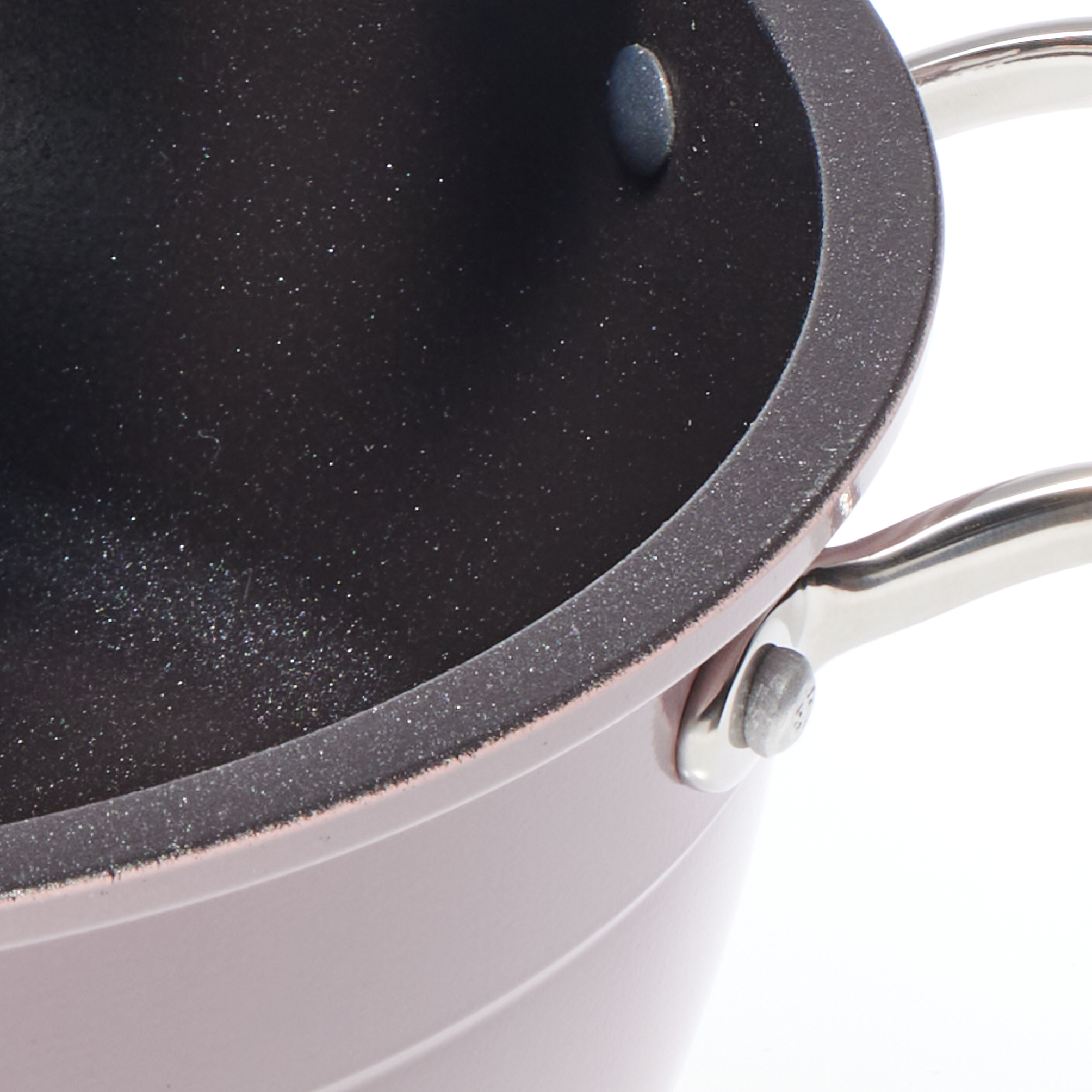 ＨＡＭＯＮ琺瑯鍋【薄桜】21cm  ガス火専用