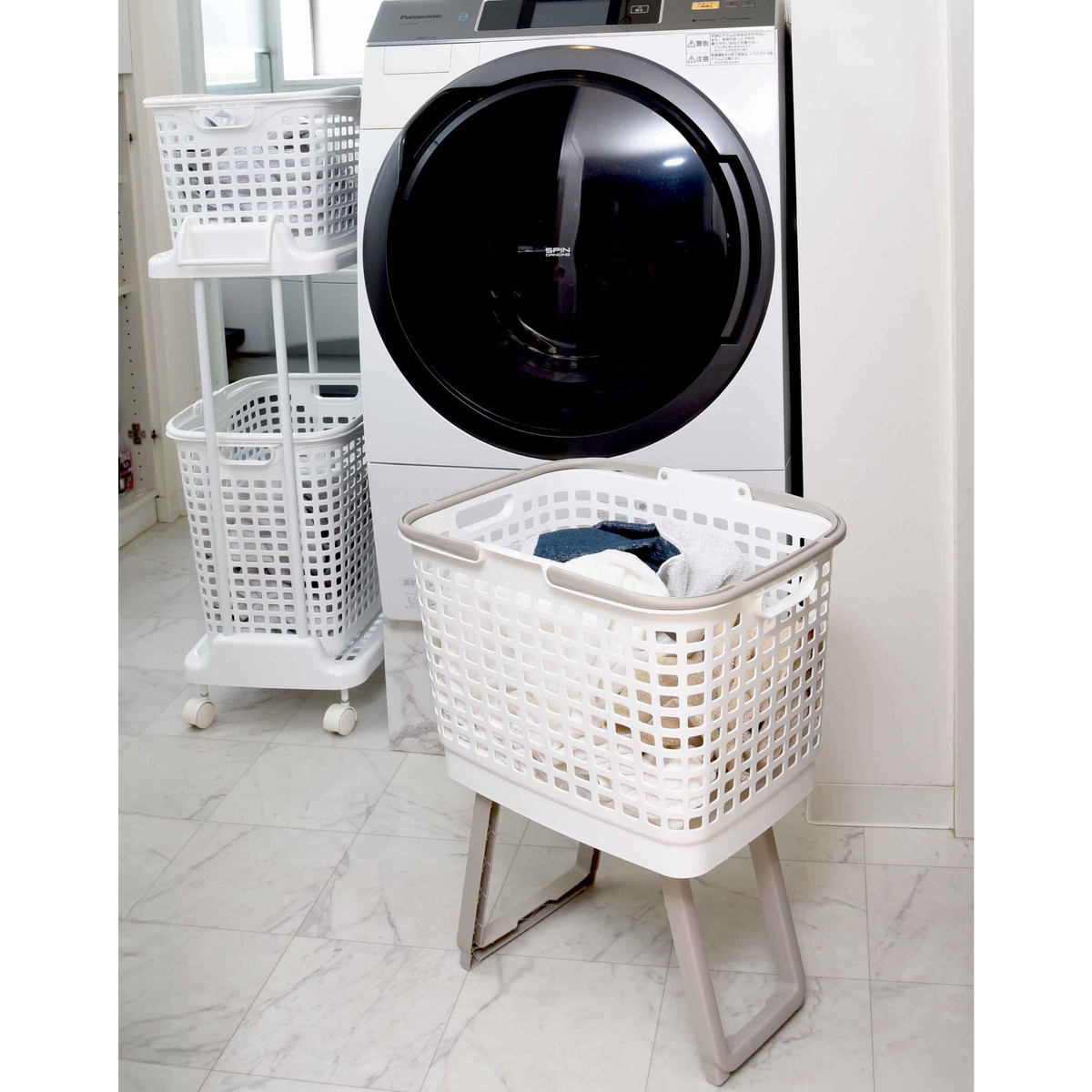 腰らくバスケット