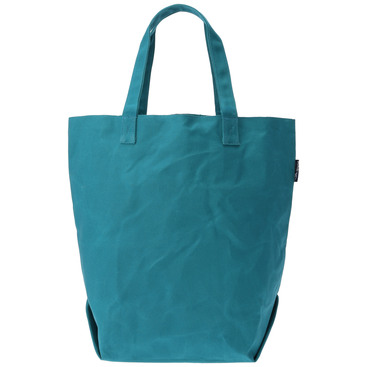 【工房 細野】シンプル・帆布バッグ(かぜとゆきオリジナル)　ピーコック