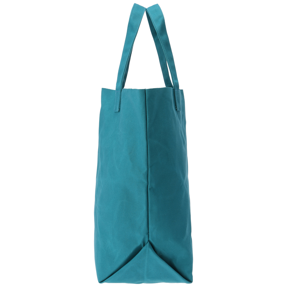 【工房 細野】シンプル・帆布バッグ(かぜとゆきオリジナル)　ピーコック