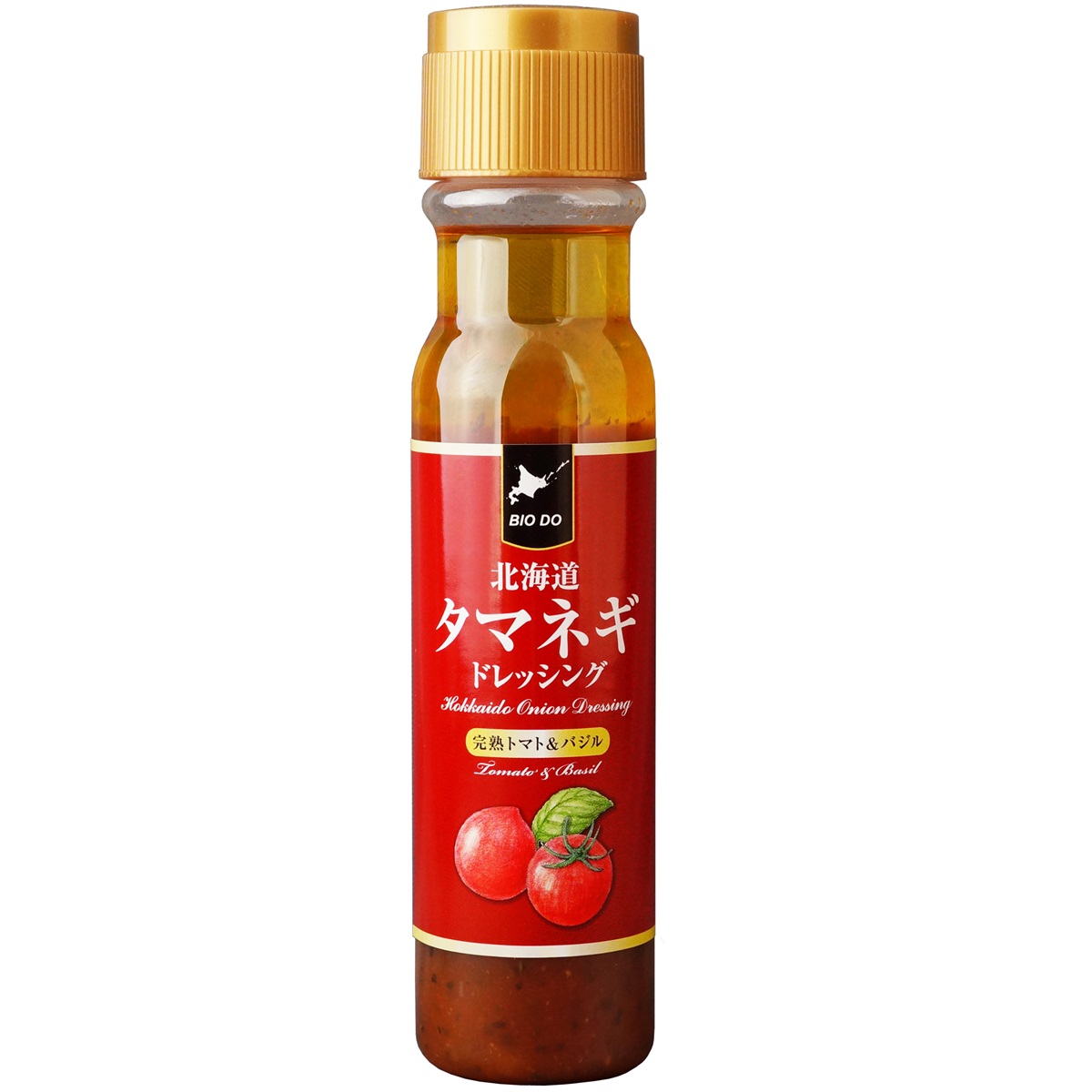 北海道タマネギドレッシング　完熟トマト＆バジル