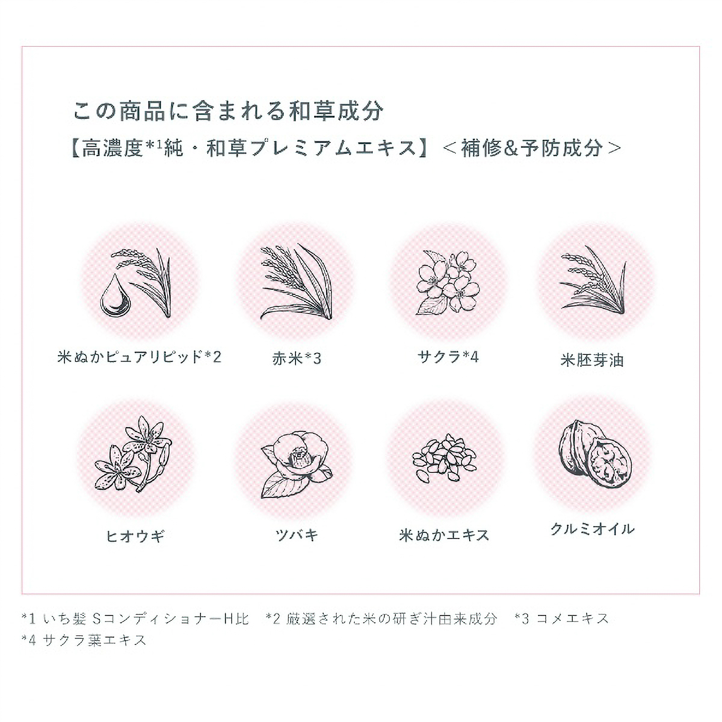いち髪　潤濃和草エッセンス　１００ＭＬ