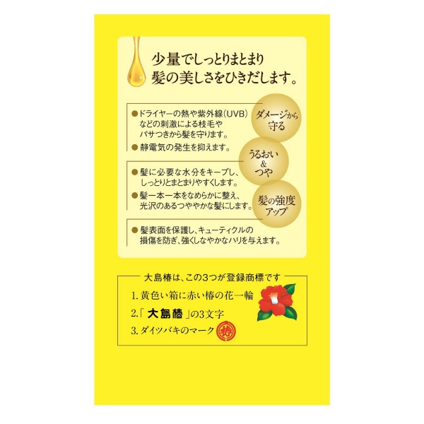 大島椿 (60mL) | かぜとゆきオンラインショップ