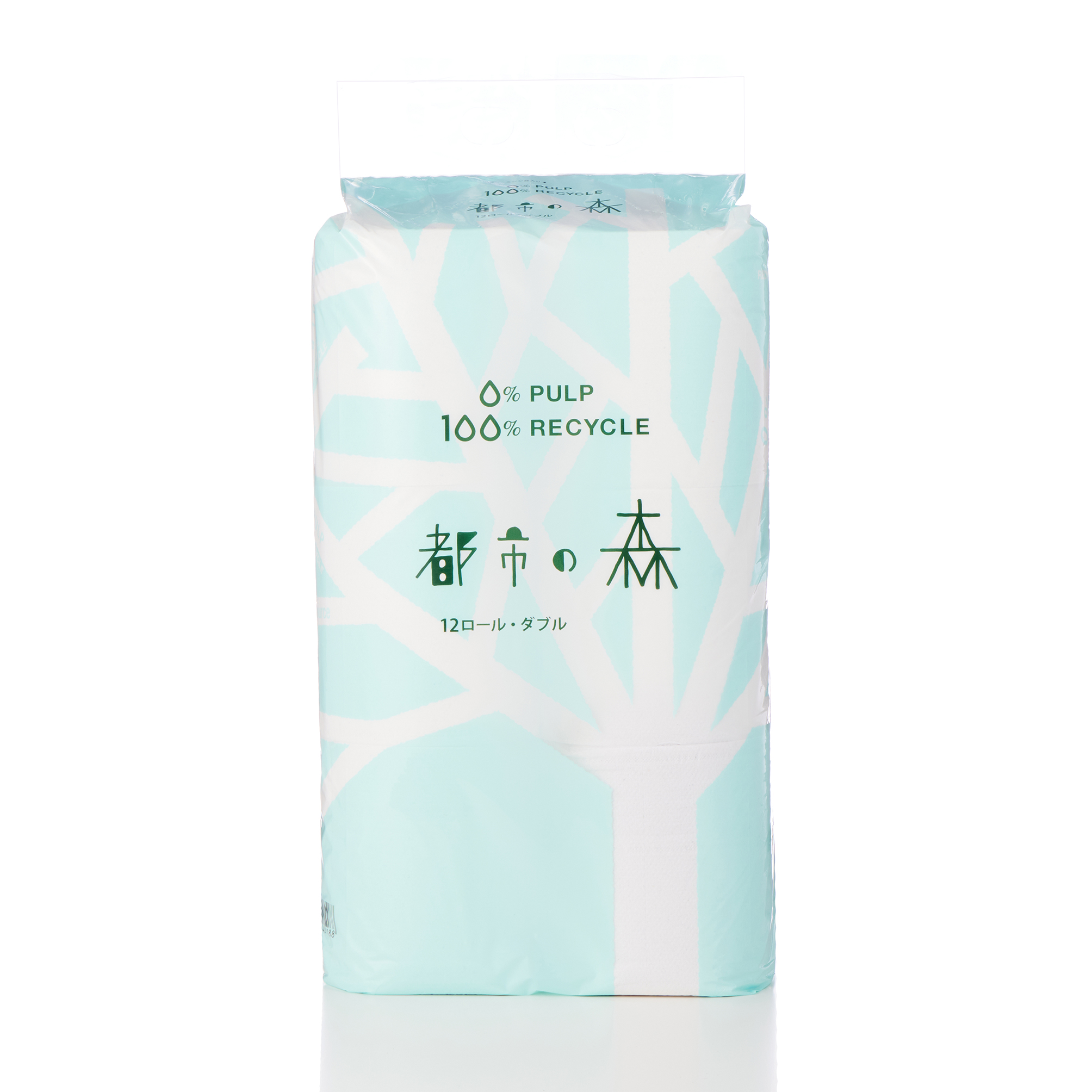 都市の森 トイレットペーパー ダブル 25M×12ロール