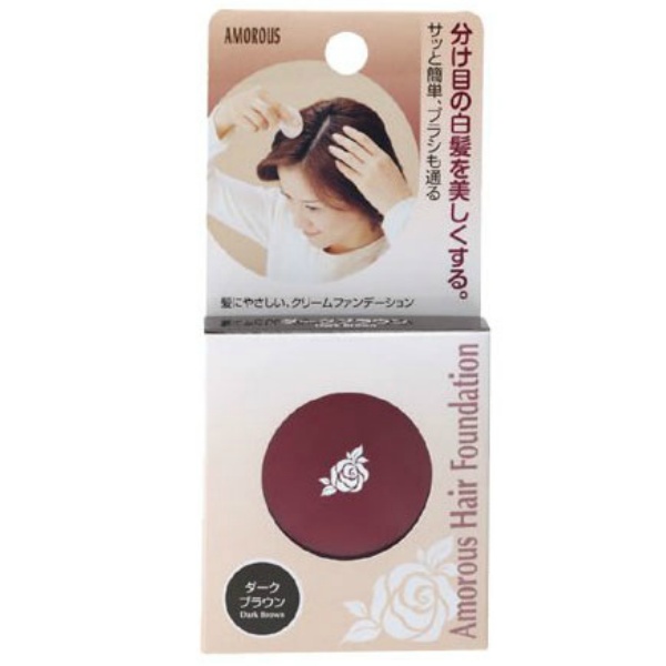 アモロスヘアファンデーションダークブラウン (5G)