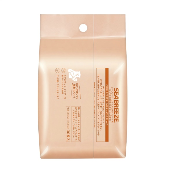 シーブリーズ フェイス&ボディシート N せっけん (30枚)