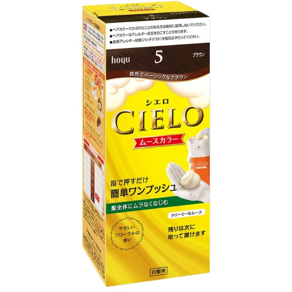 シエロ ムースカラー 5 ブラウン (100ML)