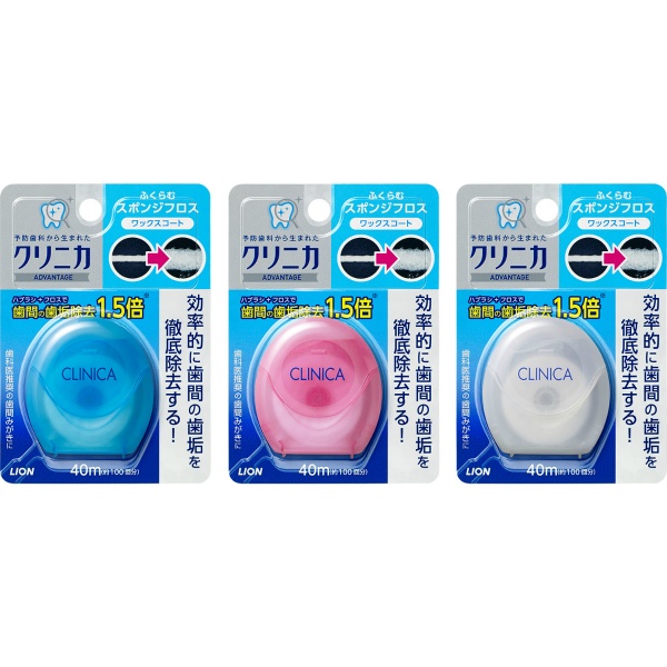 クリニカ スポンジフロス 　４０M