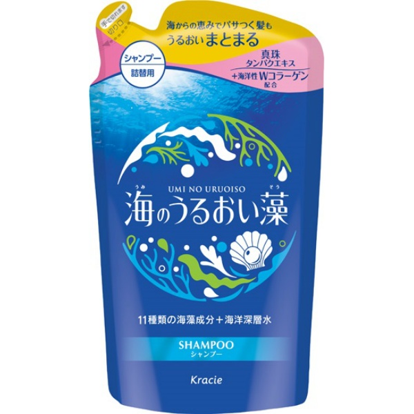 海のうるおい藻 うるおいケアシャンプー詰替用 (400ML)