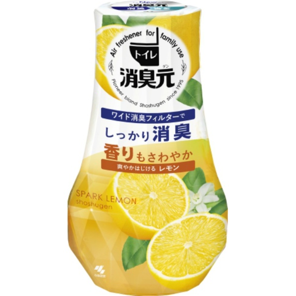 トイレの消臭元 爽やかはじけるレモン (400ML)