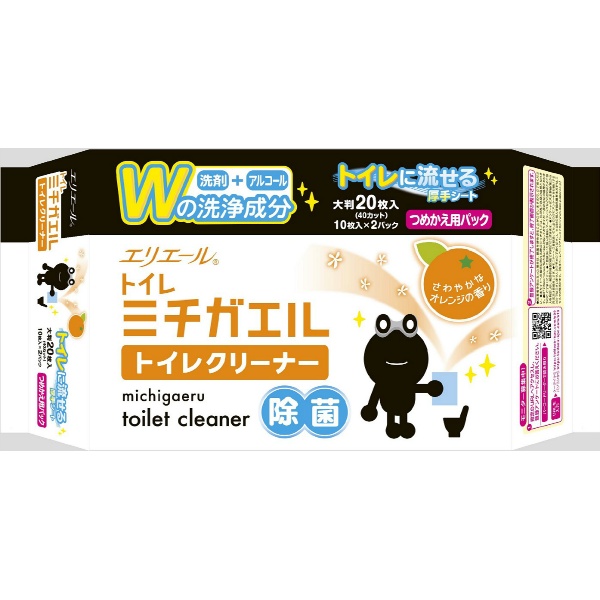 ミチガエルトイレクリーナー詰替 (20枚)