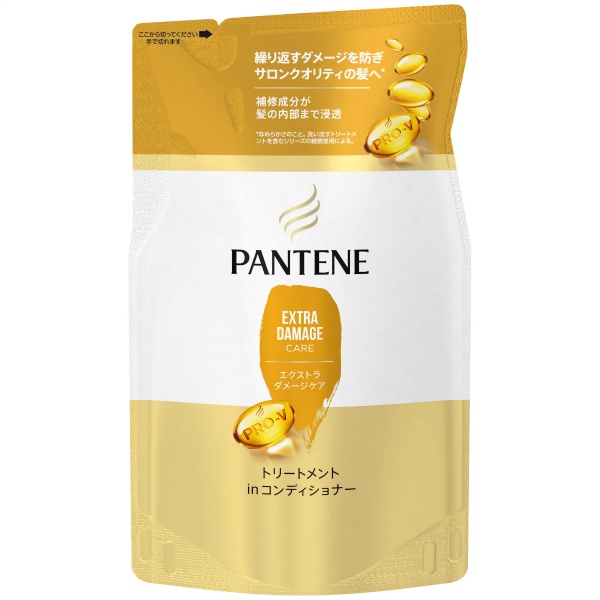 パンテーン エクストラダメージケア トリートメントコンディショナー つめかえ (300G)
