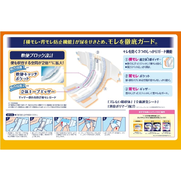 ライフリーあんしんテープ止めS (22枚)