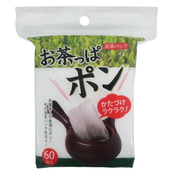 コットン・ラボ お茶っぱポン (60枚)