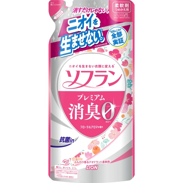 ソフランプレミアム消臭 フローラルアロマの香り つめかえ用 (420ML)