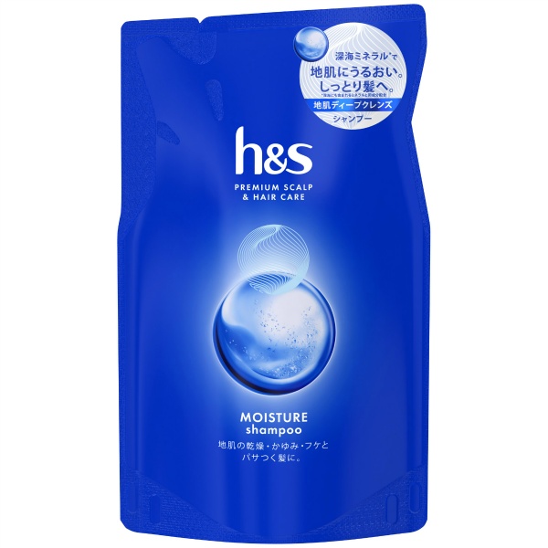 h&s モイスチャー シャンプー つめかえ (315ML)