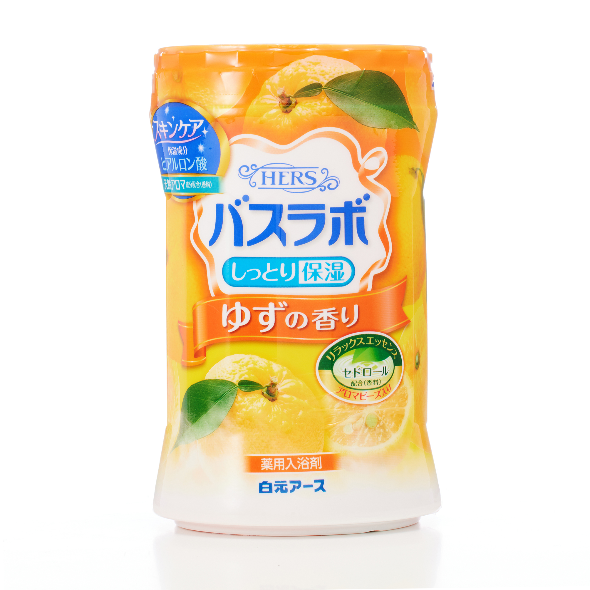 HERSバスラボボトル ゆずの香り (600G)