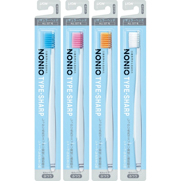 NONIOハブラシ TYPE-SHARP ふつう (1本)