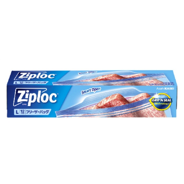 ジップロック フリーザーバッグ L (12枚)