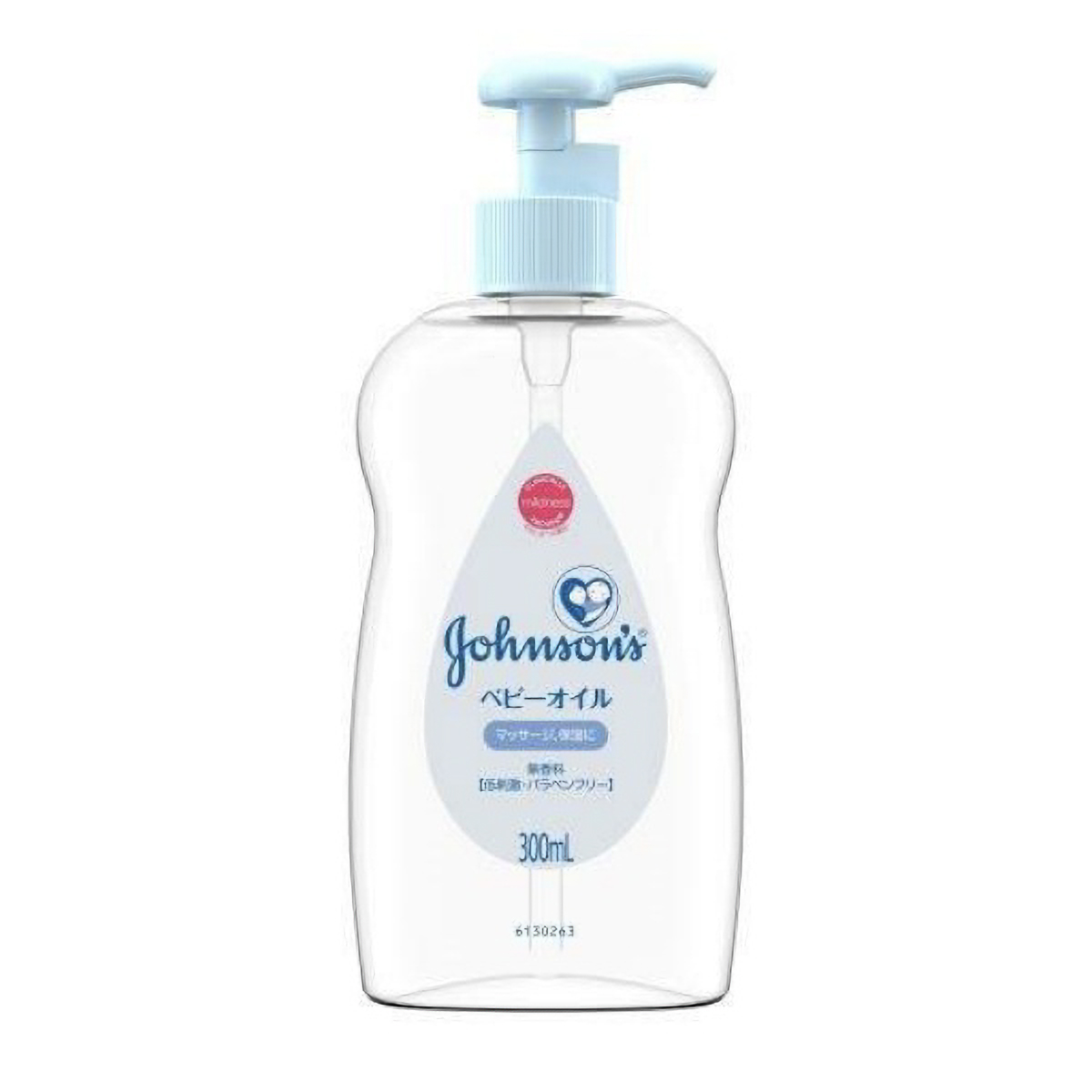 ジョンソンベビーオイル　無香性　ポンプ式　３００ＭＬ