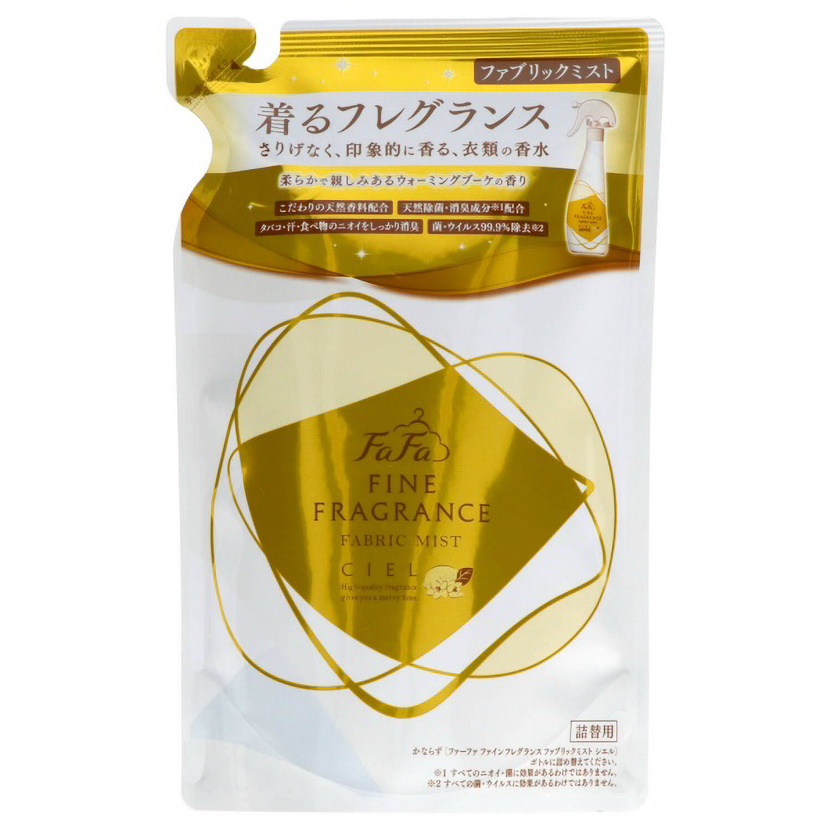 ファーファ　ファインフレグランス　ファブリックミスト　シエルつめかえ用　２７０ＭＬ