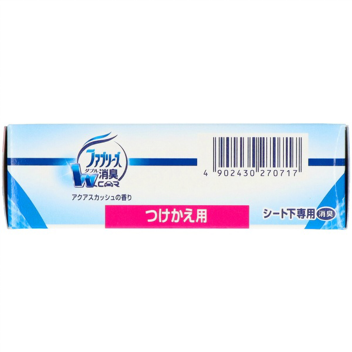 クルマ用置き型ファブリーズ　アクアスカッシュの香り　つけかえ用　１３０Ｇ