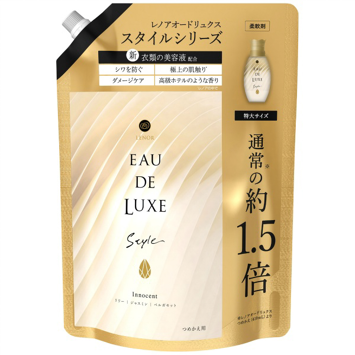 レノアオードリュクス　スタイルシリーズイノセントつめかえ用特大サイズ　６００ＭＬ