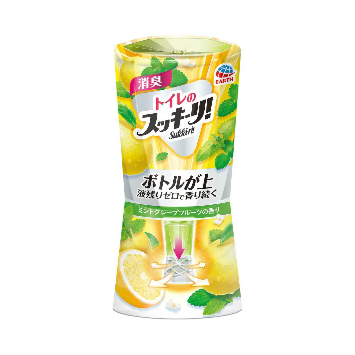 トイレのスッキーリ！ミントグレープフルーツの香り　４００ＭＬ