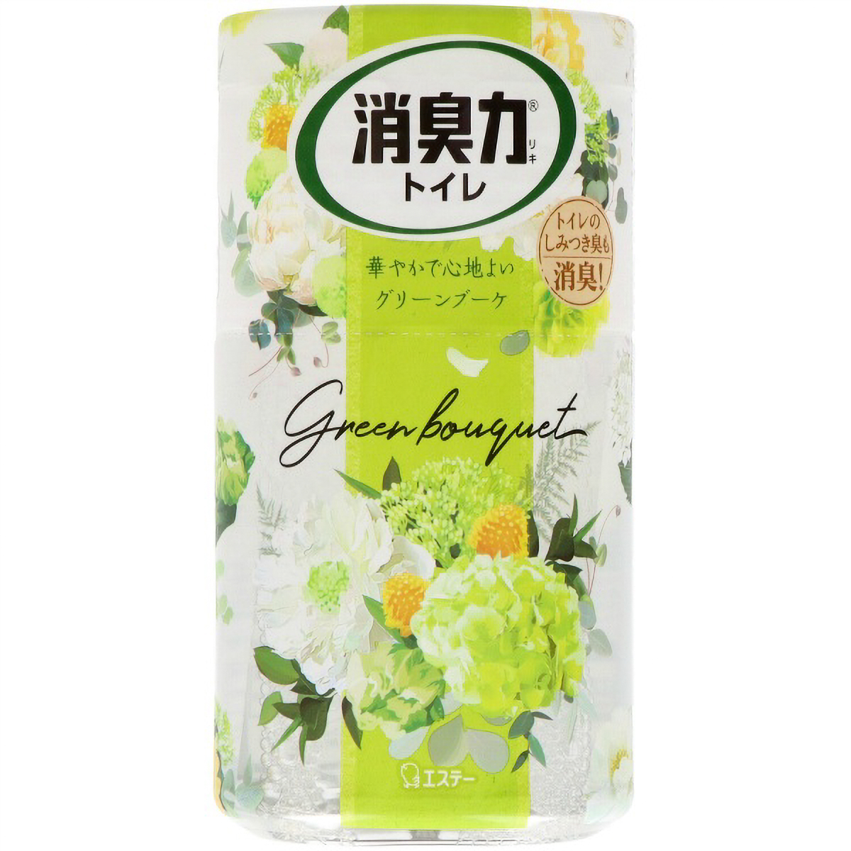 トイレの消臭力　消臭芳香剤　消臭剤　トイレ　置き型　グリーンブーケ　　４００ＭＬ