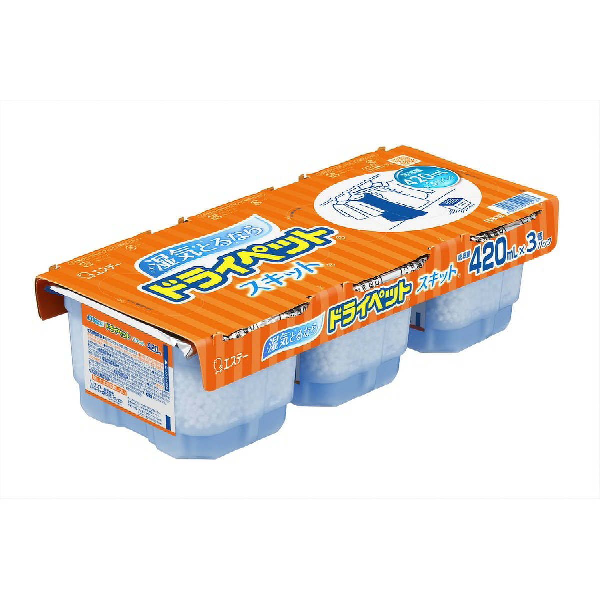 ドライペットスキット　４２０ＭＬ　３個パックＴ