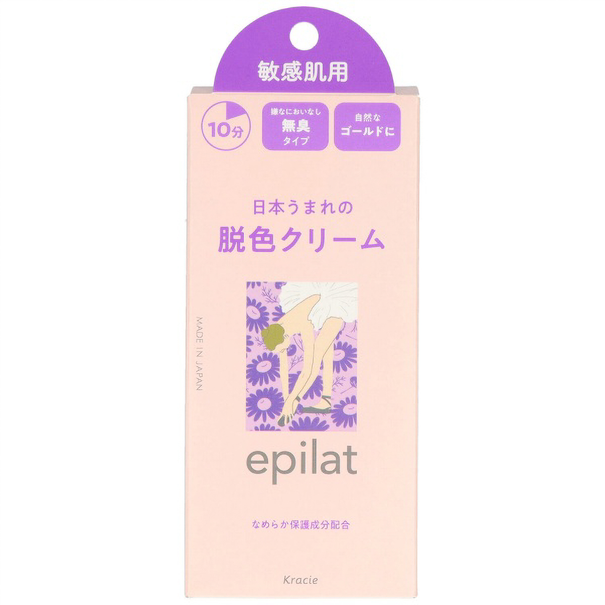 エピラット　脱色クリーム　敏感肌用　１１０Ｇ
