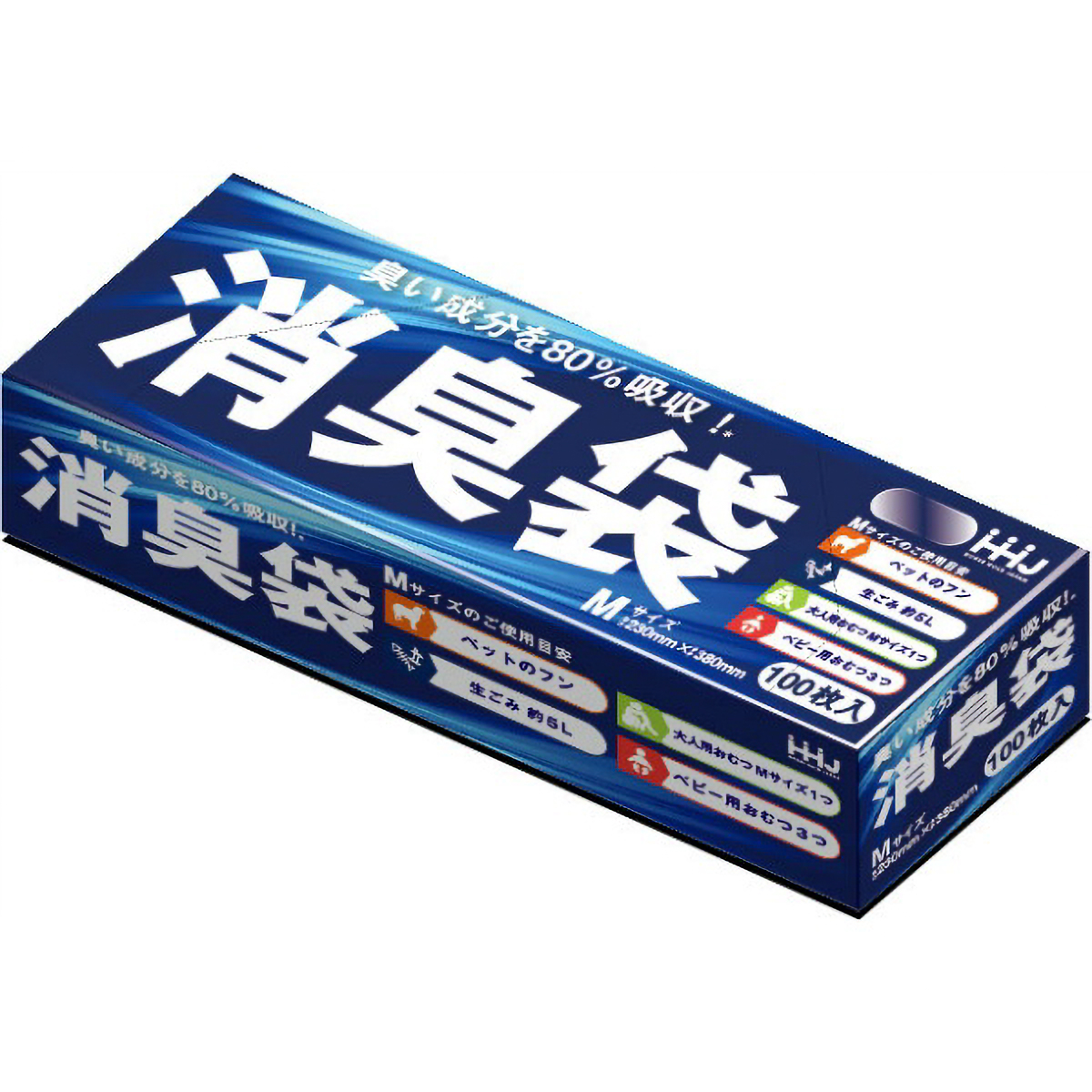 消臭袋Ｍサイズ　１００枚