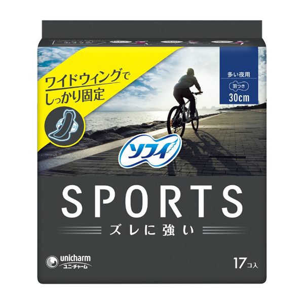 ソフィ　ＳＰＯＲＴＳ　３００羽つき　１７枚