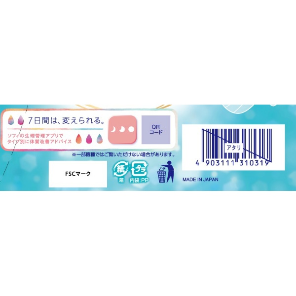 ソフィ　シンクロフィット特に多い昼用　１０枚