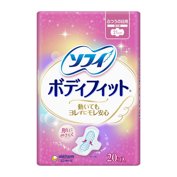 ソフィ　ボディフィット　羽つき　２０枚