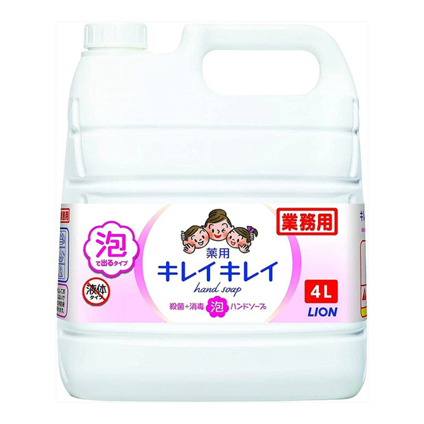キレイキレイ泡ハンドソープ　４Ｌ　業務用サイズ